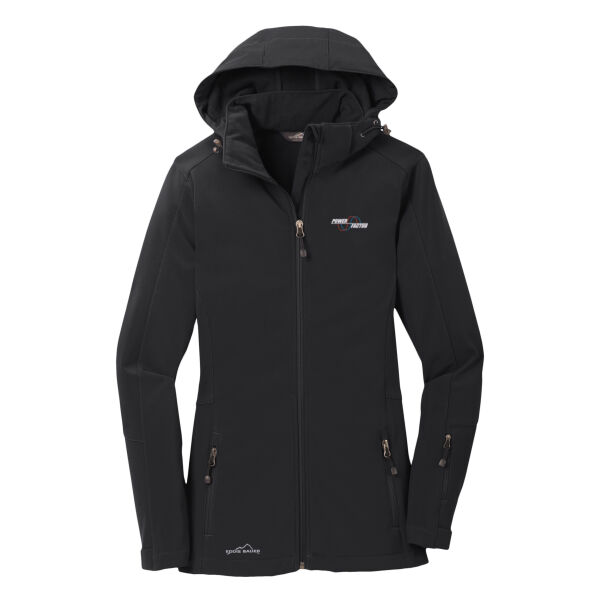   - Ladies Hooded Soft Shell Parka Thumbnail