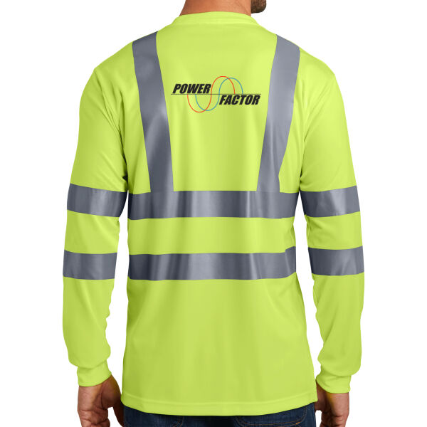   - Ansi 107 Class 3 Long Sleeve Snag Resistant Reflective T Shirt Thumbnail